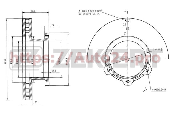 BS-6028 Zekkert для GAZ A21R233501078