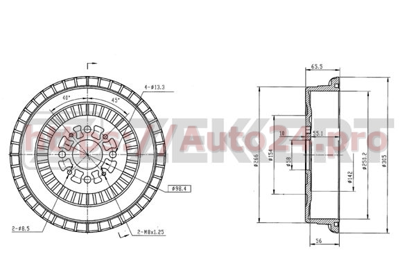 BS-6031 Zekkert для LADA 21013502070