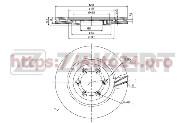 BS-6046 Zekkert для SSANGYONG 4144108030