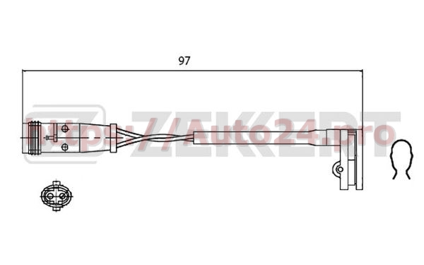 BS-8018 Zekkert для CHRYSLER 68013762AA