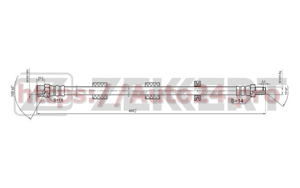 BS-9011 Zekkert для BMW 34321156157