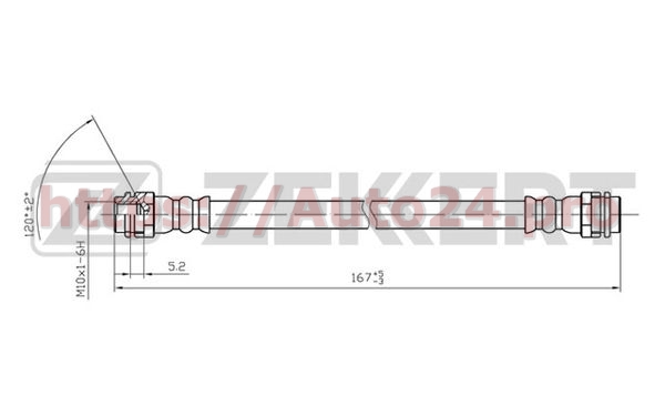 BS-9022 Zekkert для VAG 6Q0611775A