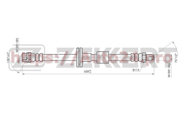 BS-9038 Zekkert для MERCEDES BENZ A2024200148