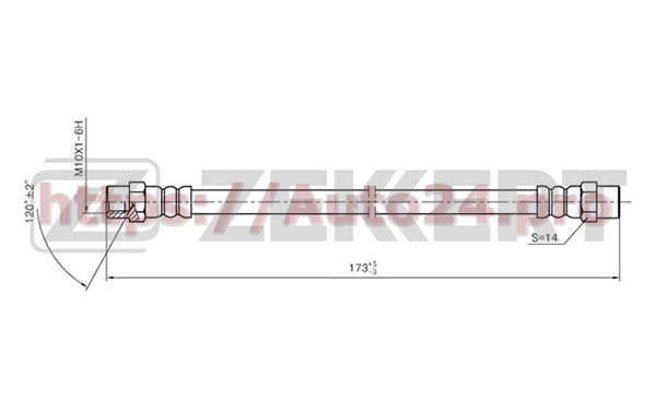 BS-9048 Zekkert для VAG 811611775A