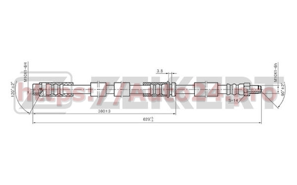 BS-9050 Zekkert для BMW 34306887451