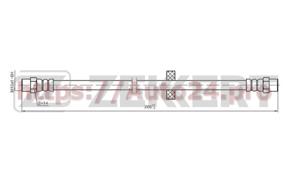 BS-9053 Zekkert для MERCEDES BENZ A0004282635