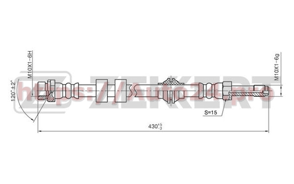 BS-9055 Zekkert для FORD 93BB2078AD