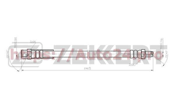 BS-9057 Zekkert для VAG 443611775F