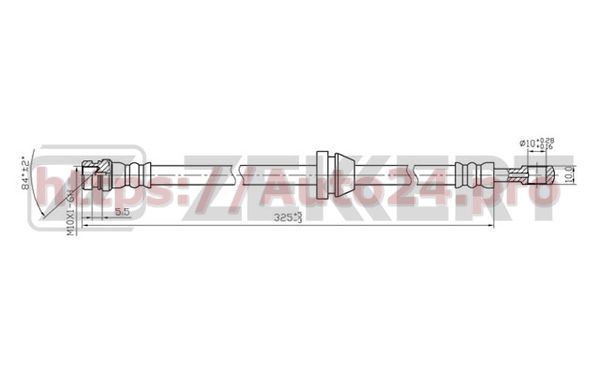 BS-9063 Zekkert для CHEVROLET 96534545