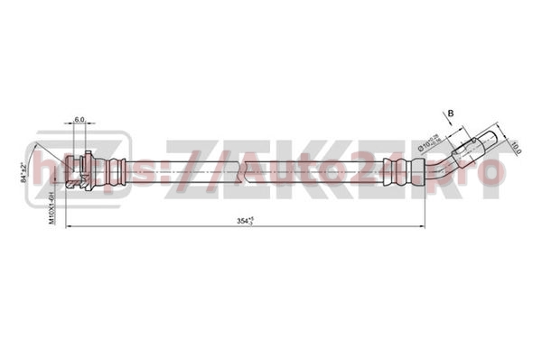 BS-9066 Zekkert для NISSAN 46211EB03A
