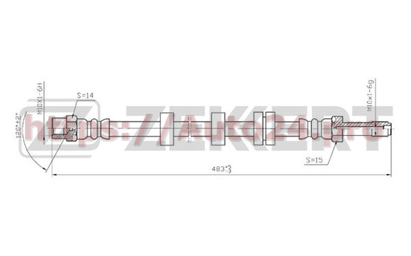 BS-9082 Zekkert для VAG 1H0611701