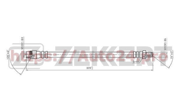 BS-9084 Zekkert для DACIA 6001547819