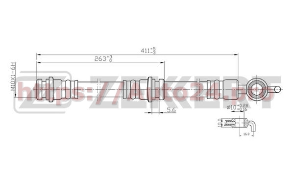 BS-9143 Zekkert для MAZDA B45543980