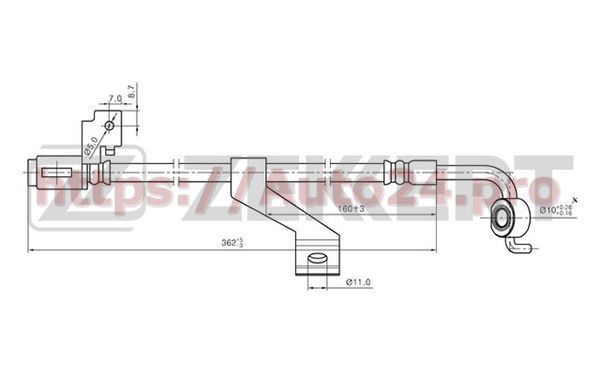 BS-9162 Zekkert для FORD 97AG2078CA