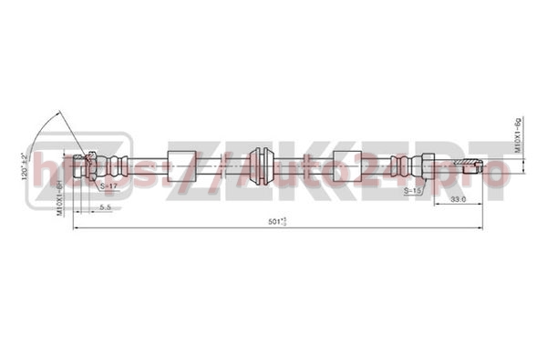BS-9198 Zekkert для VAG 7M0611701D