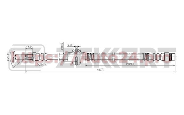 BS-9213 Zekkert для RENAULT 8200333851