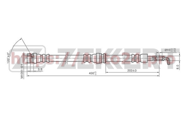 BS-9232 Zekkert для VOLVO 308212646
