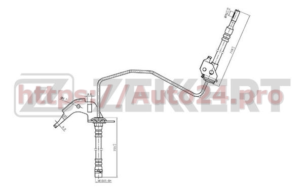 BS-9233 Zekkert для CHEVROLET 13116137