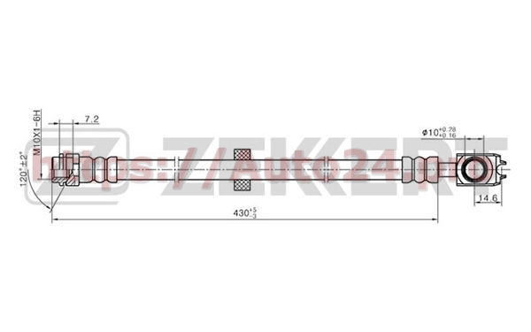BS-9238 Zekkert для VAG 1J0611701L