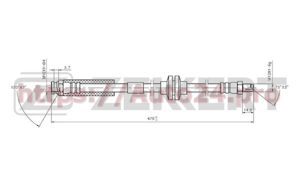 BS-9249 Zekkert для ALFA ROMEOFIATLANCIA 71736927