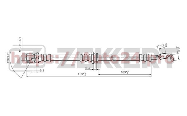 BS-9253 Zekkert для CHEVROLET 96387196