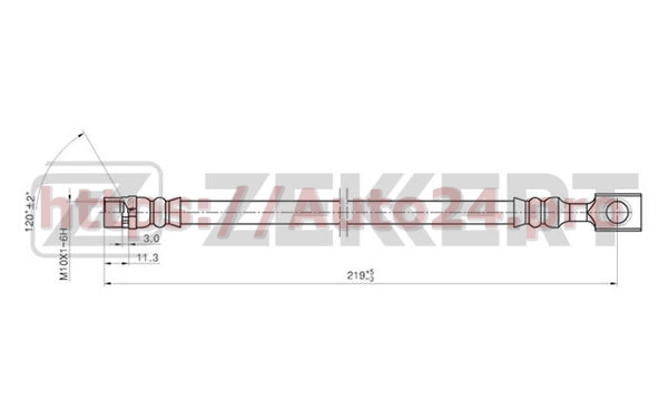 BS-9280 Zekkert для OPEL 5562079