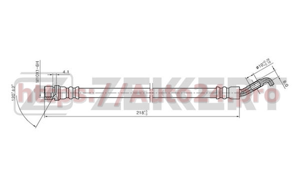 BS-9301 Zekkert для TOYOTA 9008094133