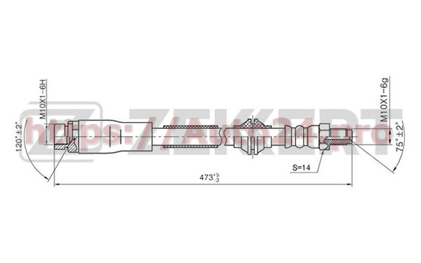 BS-9312 Zekkert для FORD 1116868
