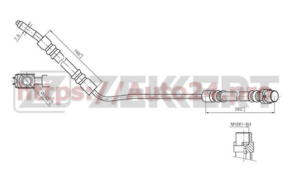 BS-9325 Zekkert для BMW 34301165766