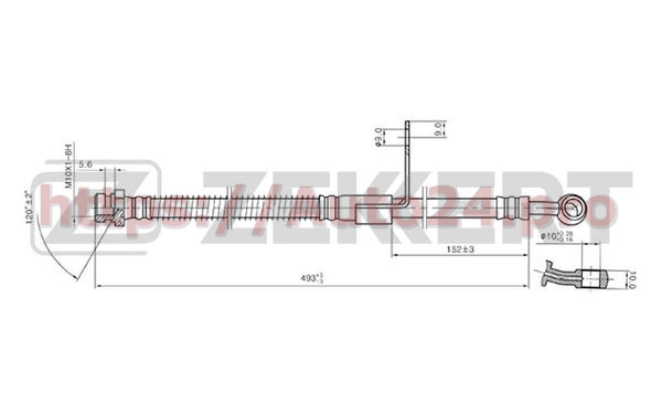 BS-9328 Zekkert для HYUNDAI 5873125000
