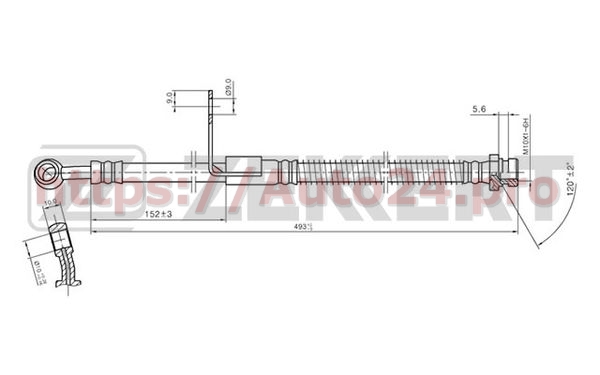 BS-9329 Zekkert для HYUNDAI 5873225000