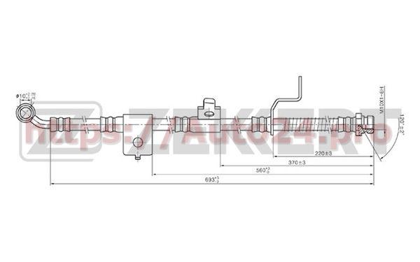 BS-9348 Zekkert для HYUNDAI 587323D000