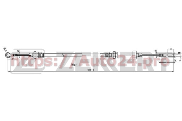 BZ-1033 Zekkert для CITROENPEUGEOT 1336889080