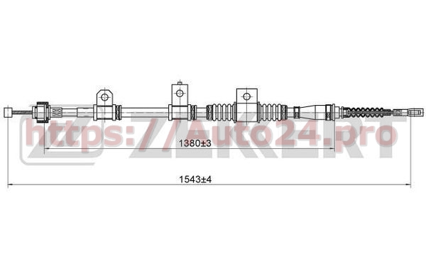 BZ-1035 Zekkert для KIA 597602F200