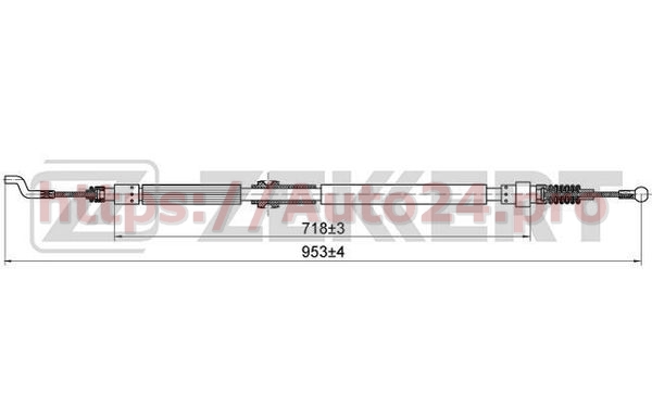 BZ-1036 Zekkert для VAG 7D0609701A