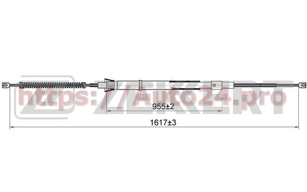 BZ-1043 Zekkert для VAG 1J0609721S