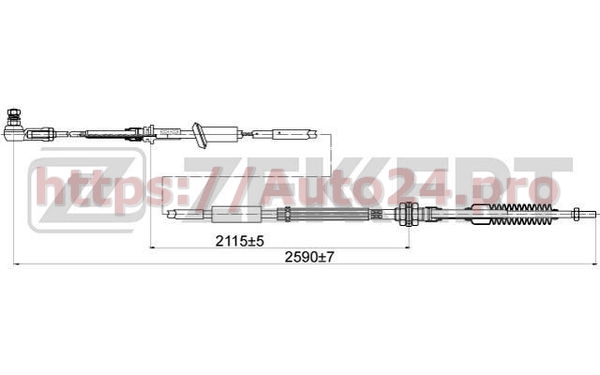 BZ-1044 Zekkert для HYUNDAI 437405K100