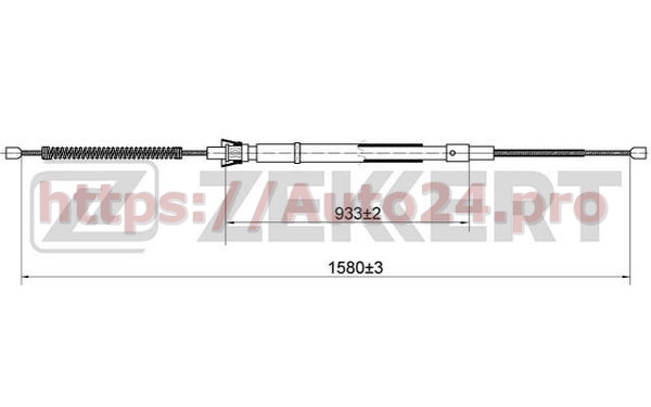 BZ-1066 Zekkert для VAG 6Q0609721J