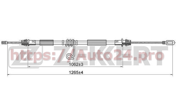 BZ-1076 Zekkert для FORD 1388275