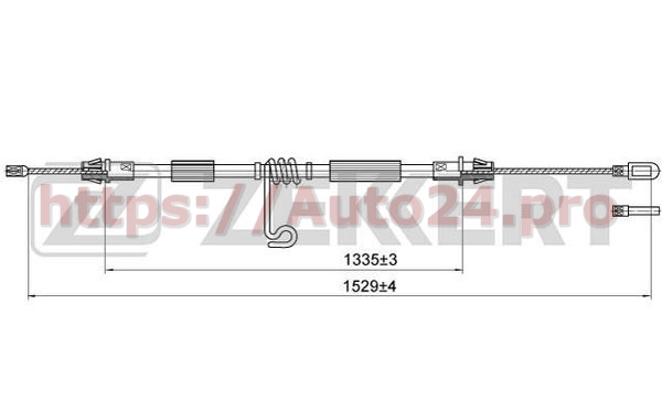 BZ-1077 Zekkert для FORD 1734692