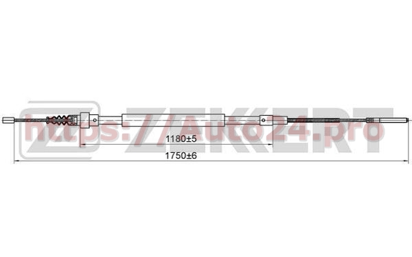 BZ-1093 Zekkert для VAG 357609721D