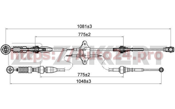 BZ-1105 Zekkert для DAEWOO 96643007