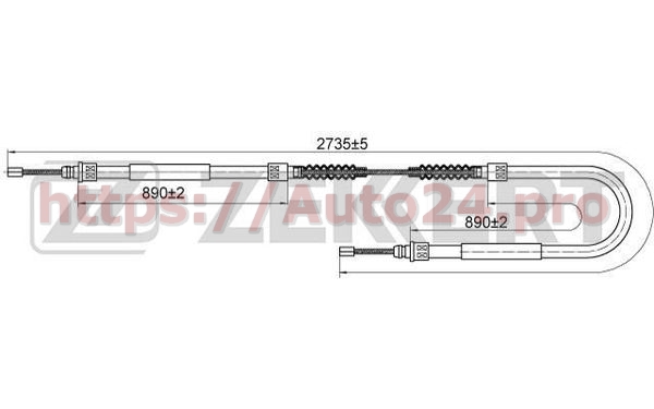 BZ-1123 Zekkert для CITRO?NPEUGEOT 4745V4