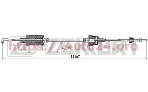 BZ-1136 Zekkert для OPEL 669166