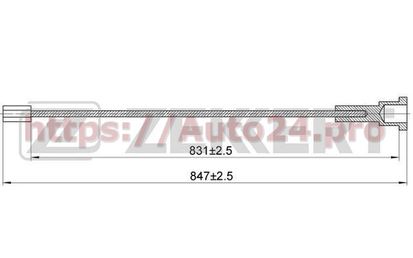 BZ-1138 Zekkert для OPEL 522449