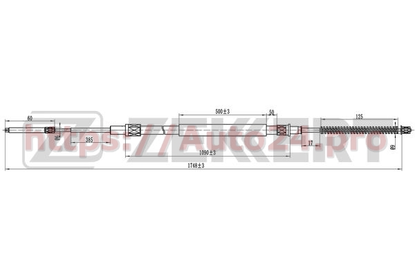 BZ-1150 Zekkert для VAG 191609721