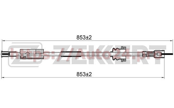 BZ-1155 Zekkert для VAUXHALL 90510867