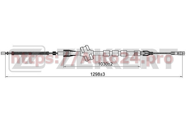 BZ-1157 Zekkert для VAG 893609722