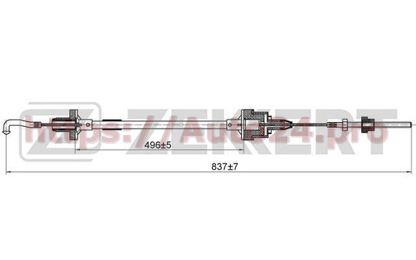 BZ-1169 Zekkert для VAUXHALL 90345229
