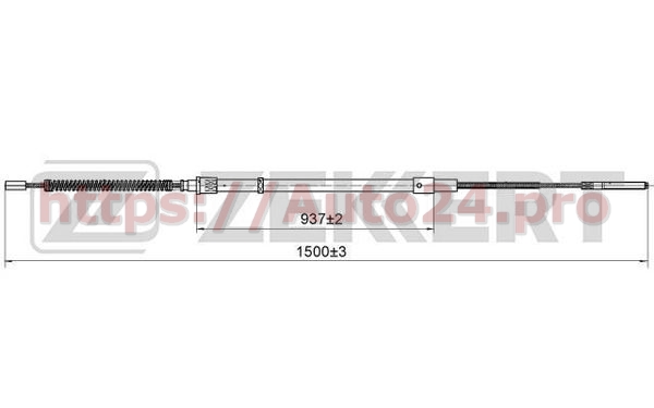 BZ-1176 Zekkert для VAG 1H0609721D